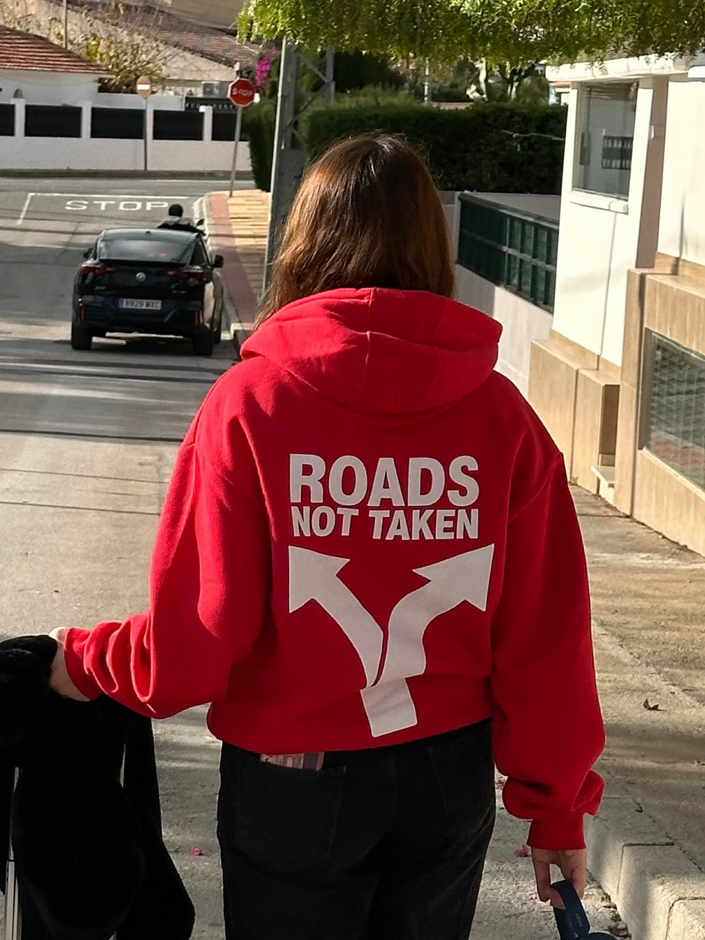 Roads not taken hoodie